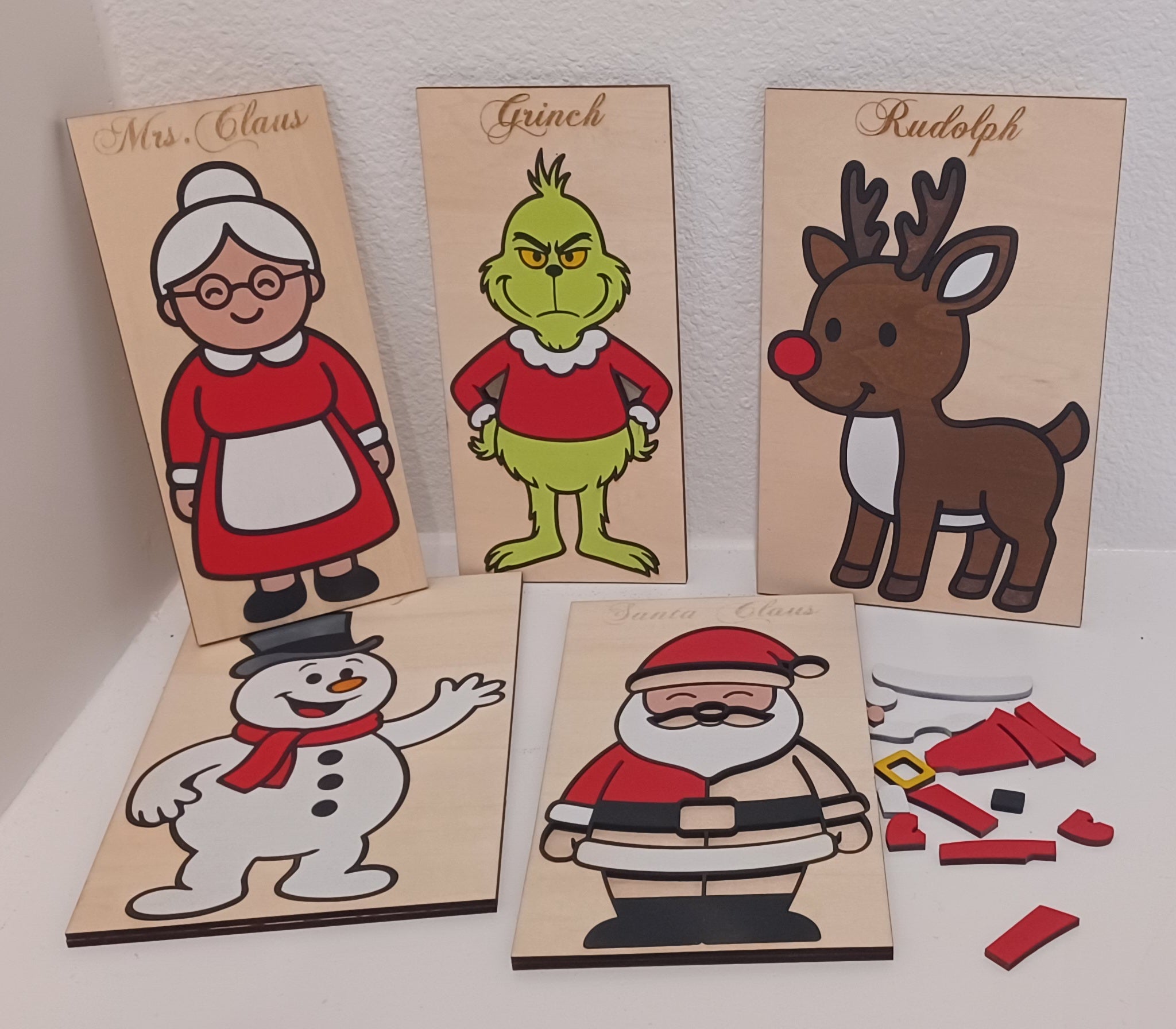 Christmas Character Puzzle