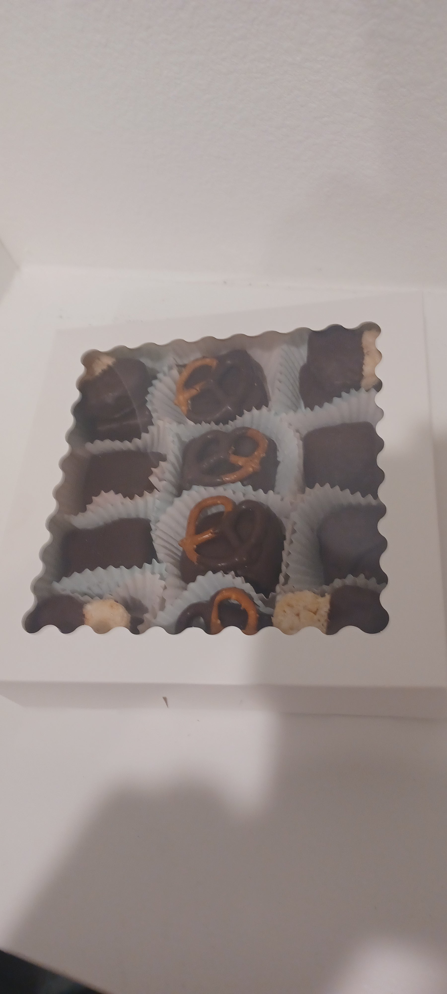 Chocolate Dipped Cheesecake and Truffles Box