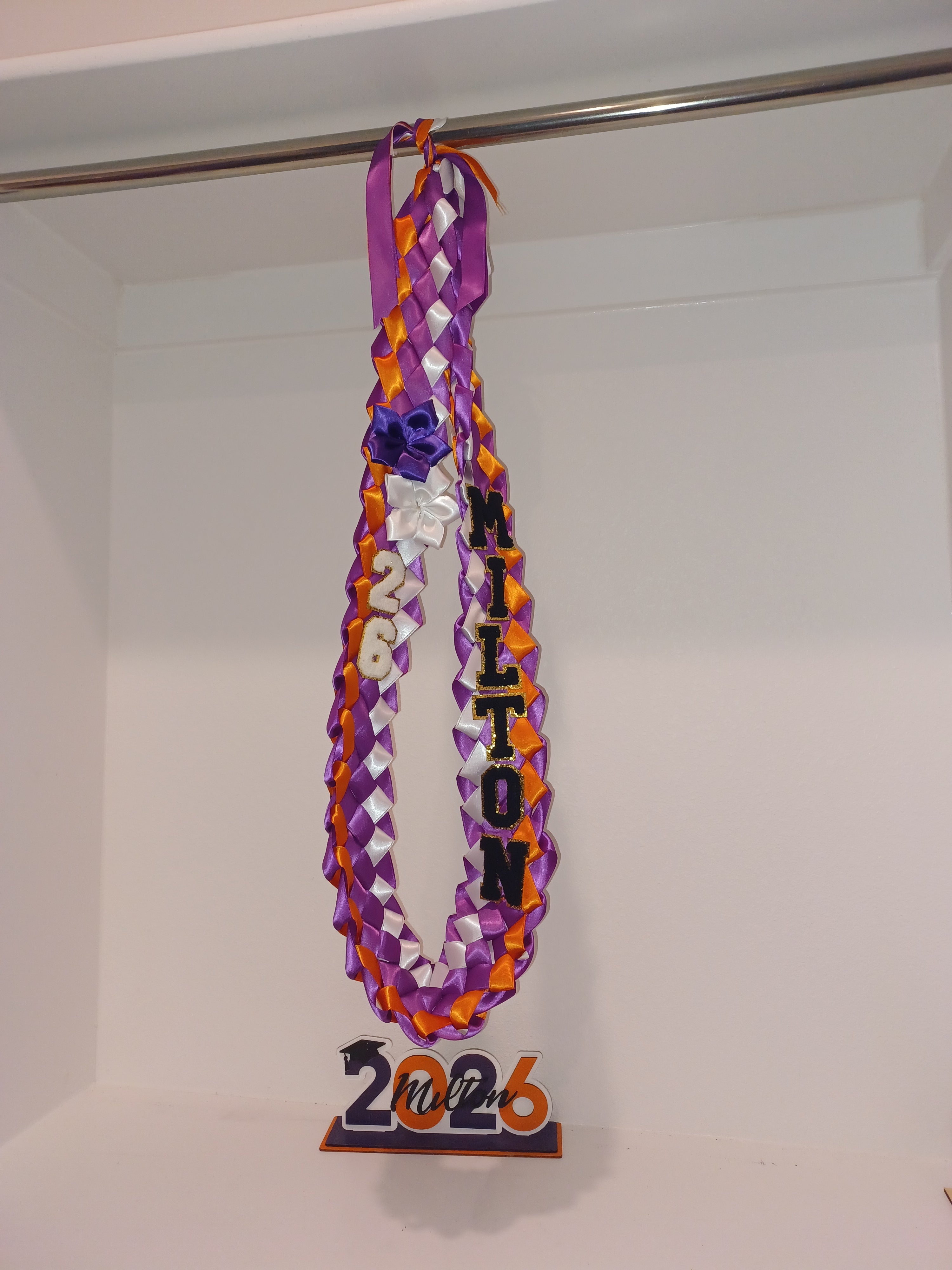 Double Braid Graduation Lei