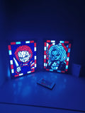 Chucky and Tiffany Light Boxes